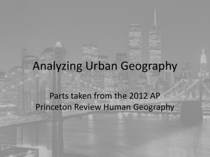 The grand review ap human geography