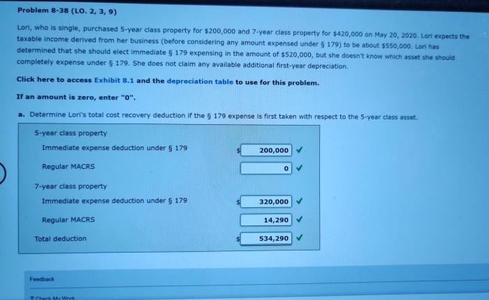 Lori solved this multiplication problem