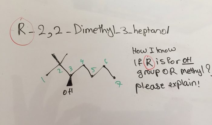 R 2 2 dimethyl 3 heptanol