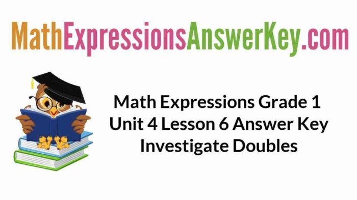 Faceing math lesson 5 answer key