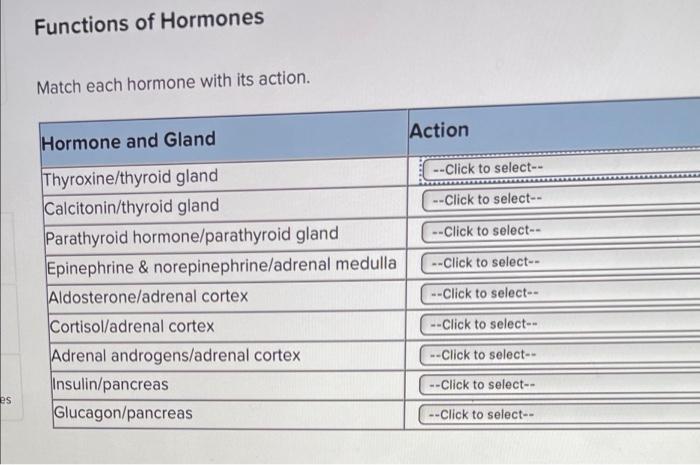 Chegg pregnancy hormone effect match system hw each its reproductive transcribed text show