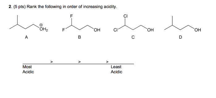 Compounds acidity increasing он transcribed